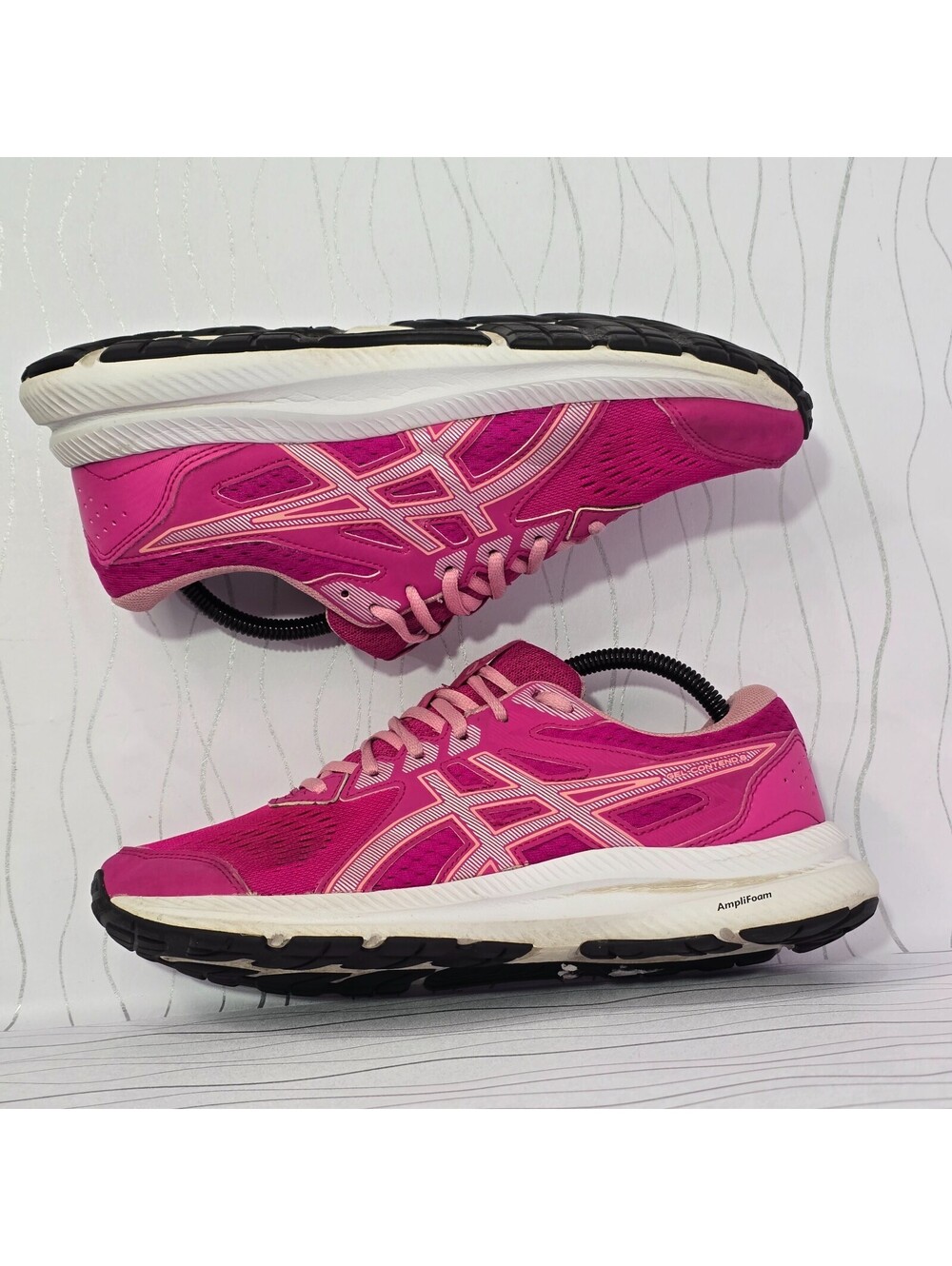 ASICS GEL-Contend 8 Pink Running Shoes Womens 10 1012B320